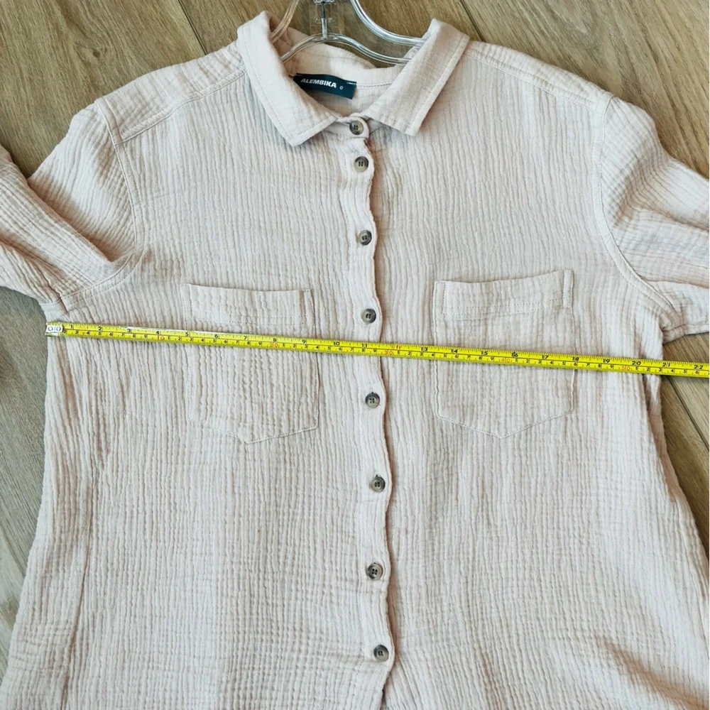Alembika Recreation Button Down Top